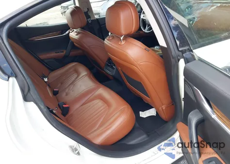 2017 Maserati Ghibli S z USA, uszkodzony, nr VIN ZAM57RSL1H1206250